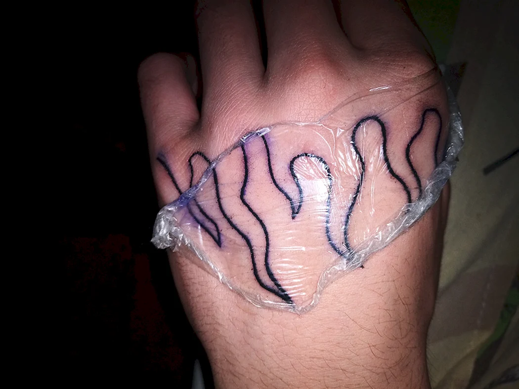 Пленка для заживления тату