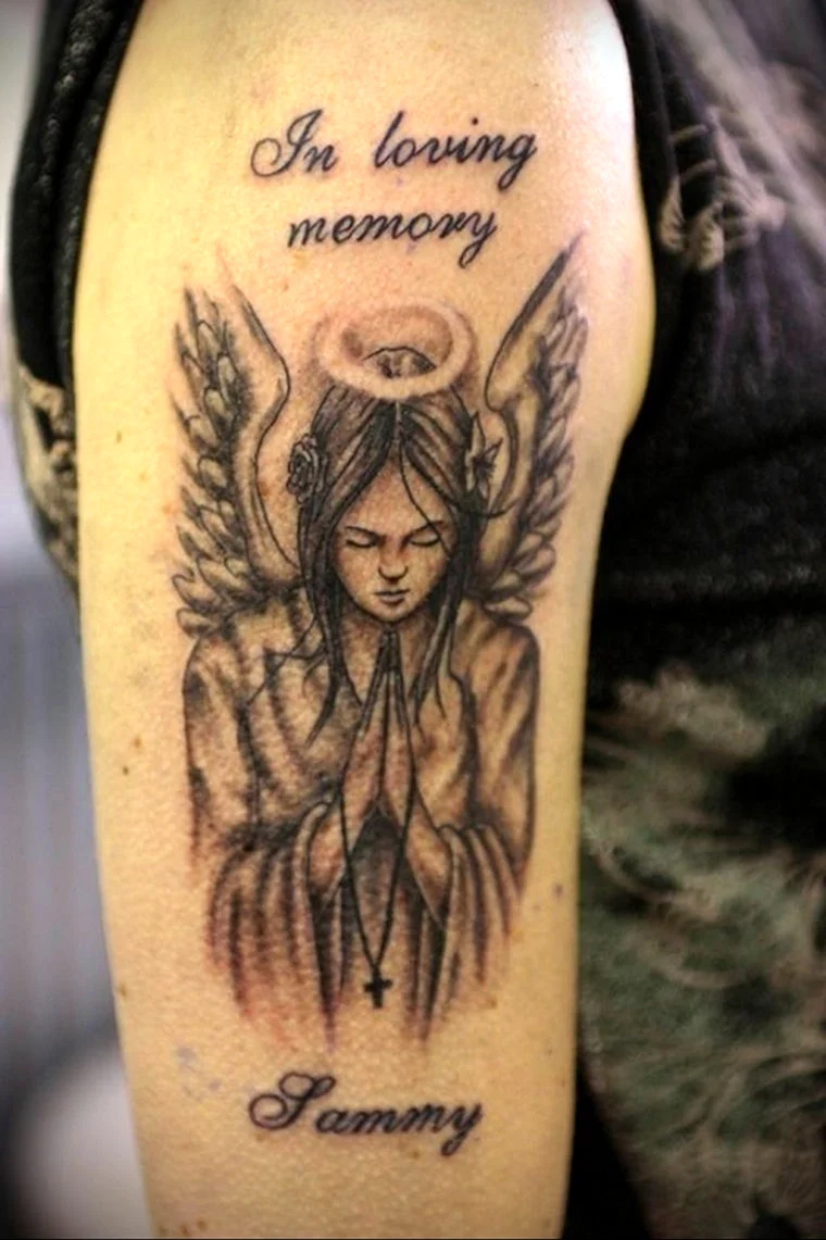 Тату в память о маме