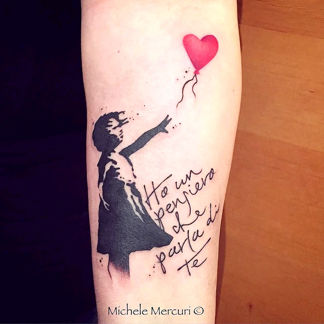 Тату в память о папе