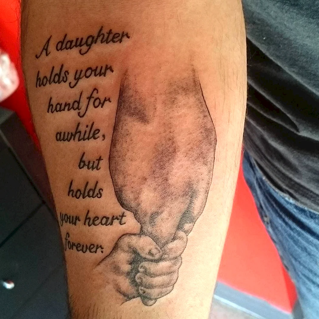 Тату для отца