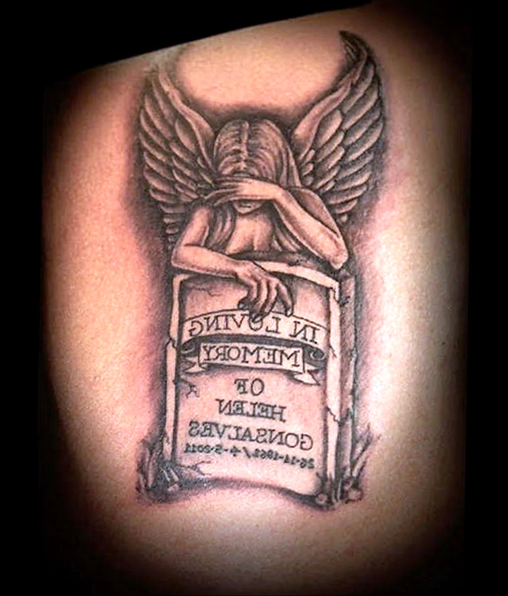 Наколка в память об отце