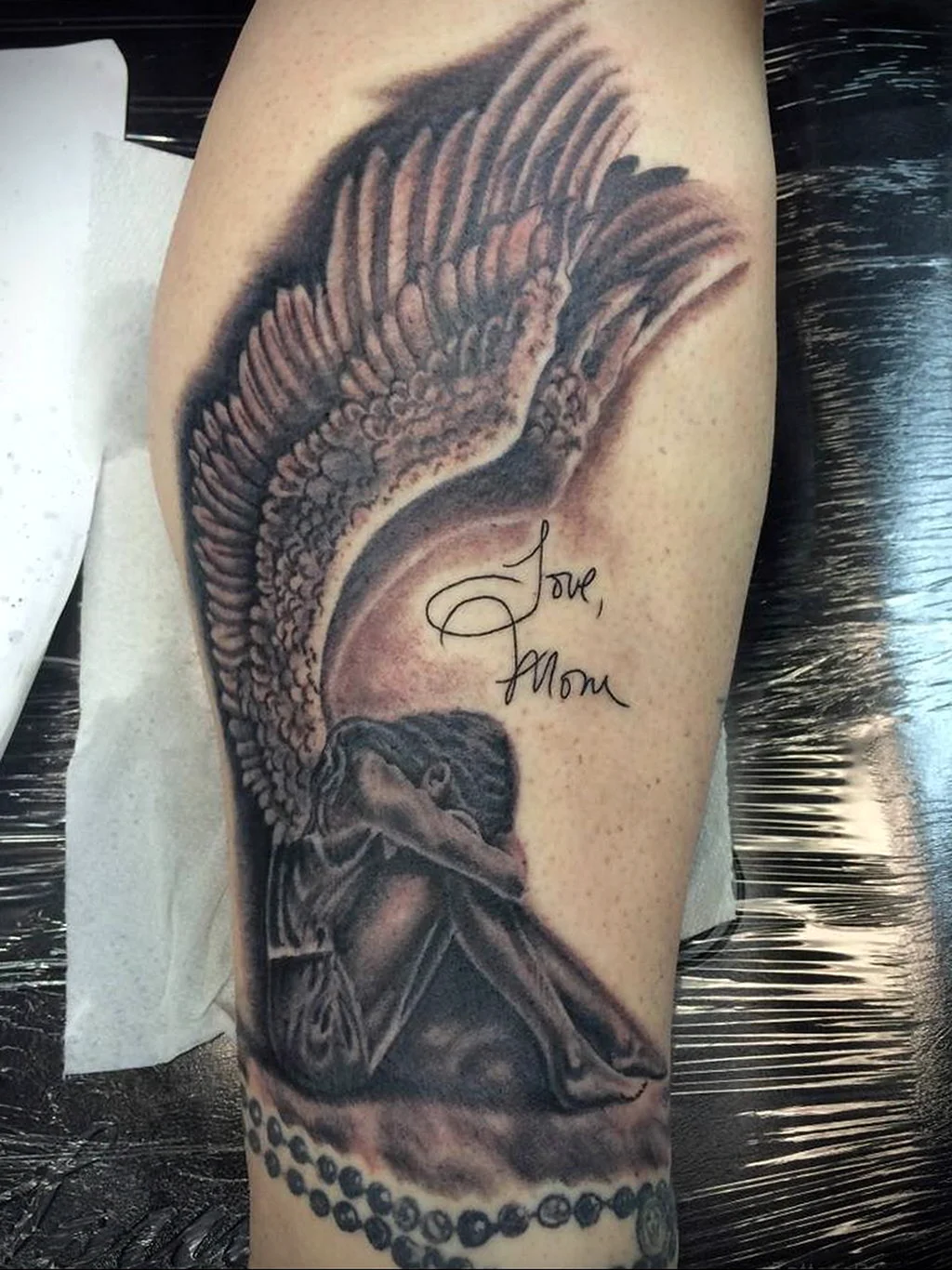 Тату в память о папе