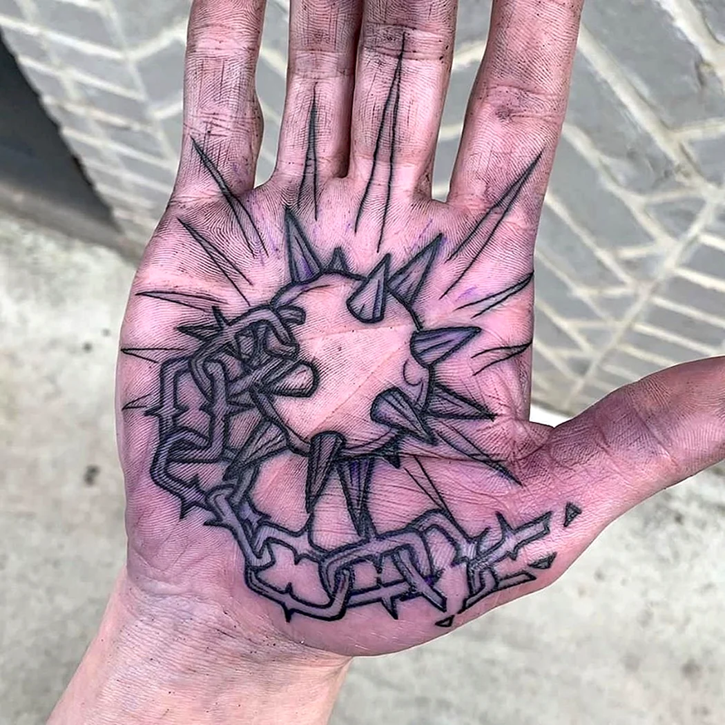 Тату на ладони