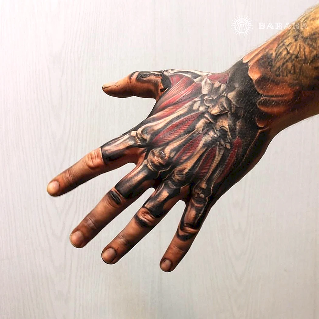 Тату на кисти