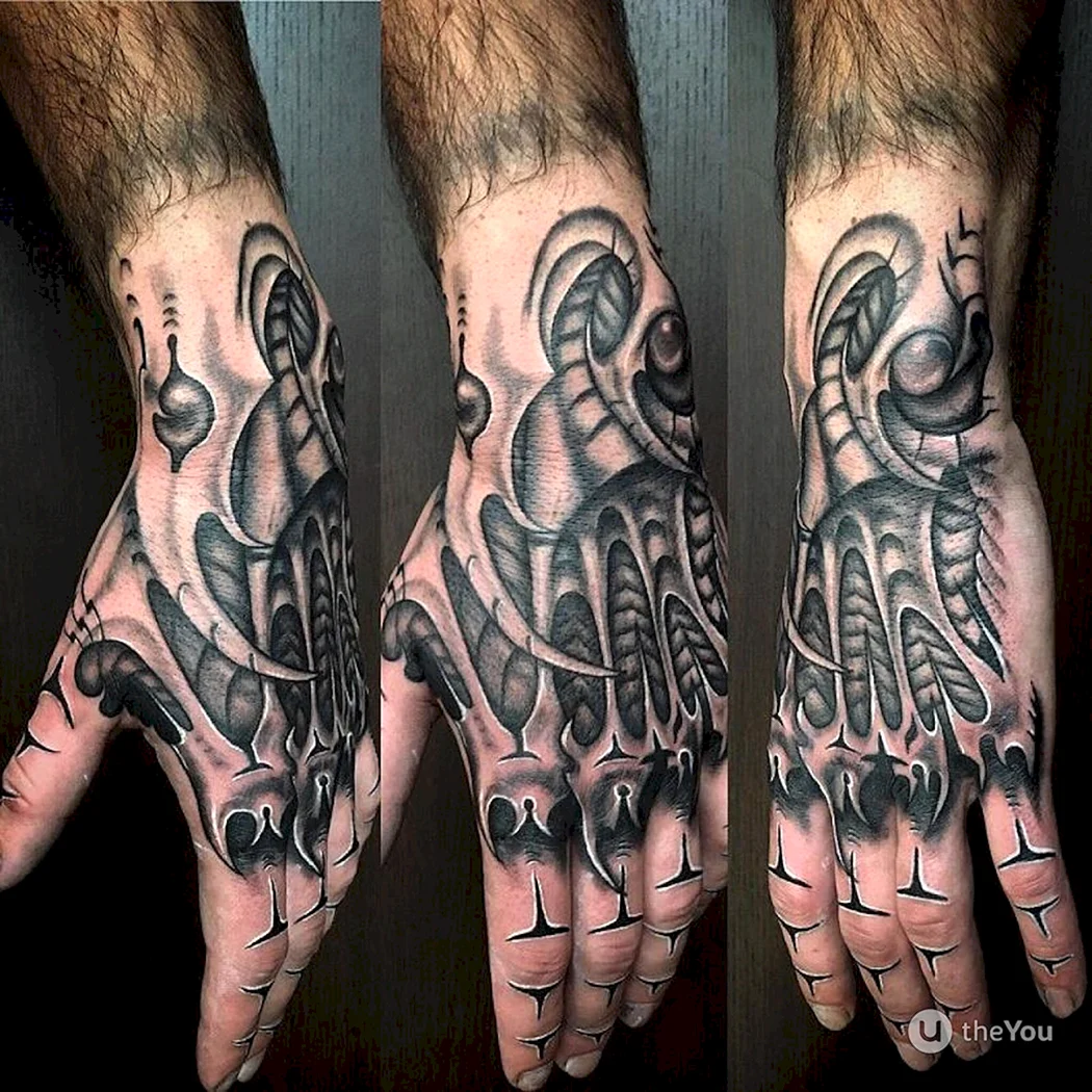 Тату на кисти