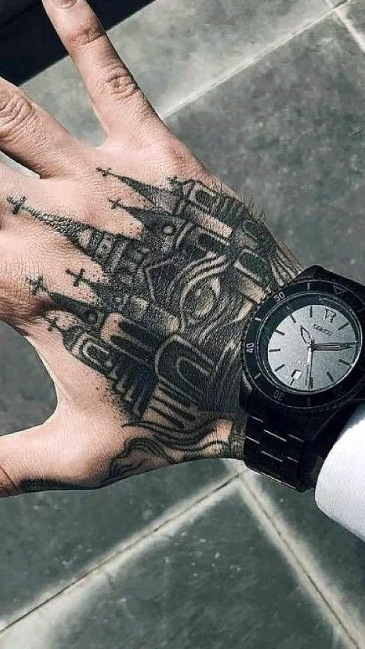 Тату на кисти