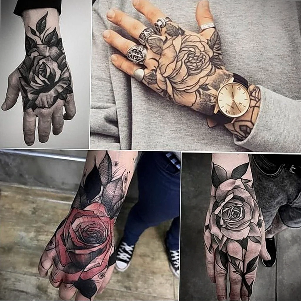 Тату на кисти руки