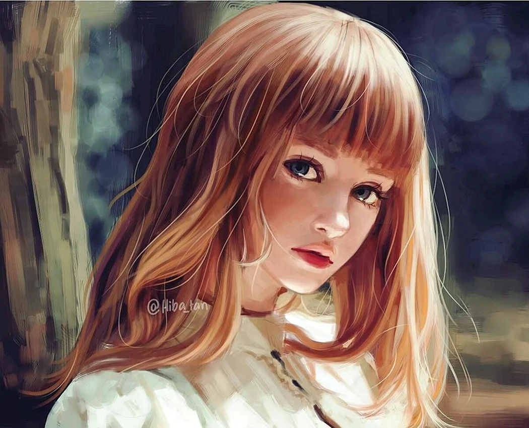 Hiba tan Art девушки