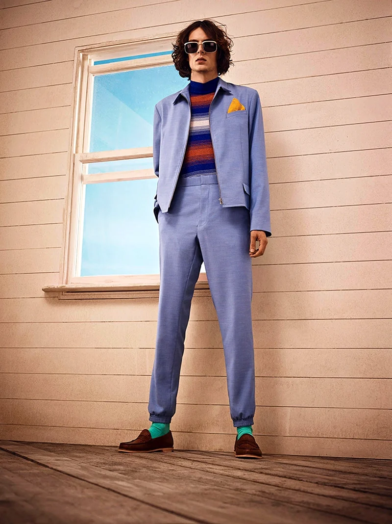 Мужская мода 70е