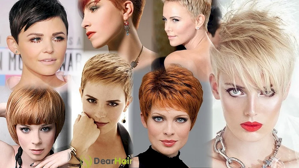 Модельные стрижки на короткие волосы