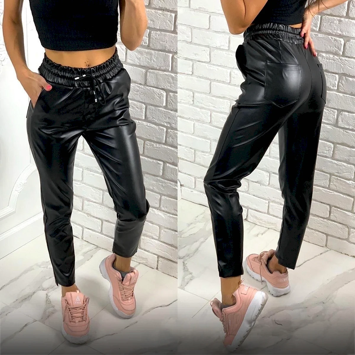 Кожаные брюки Садовод