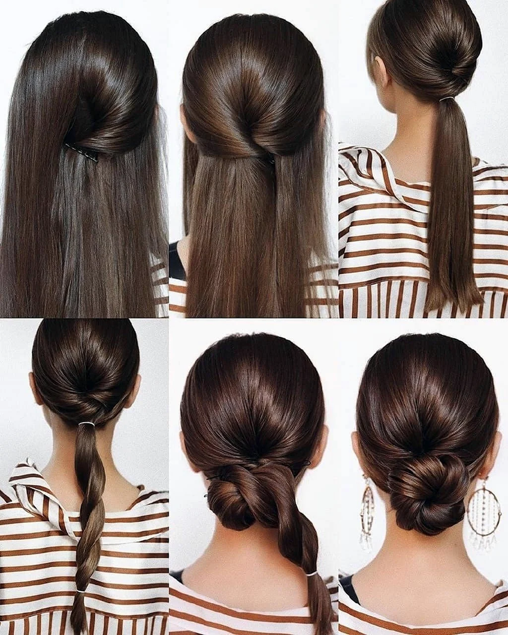 Быстрые прически на длинные волосы