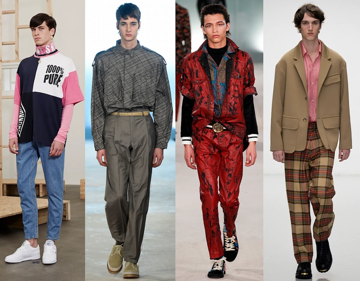 Мода 80х мужская