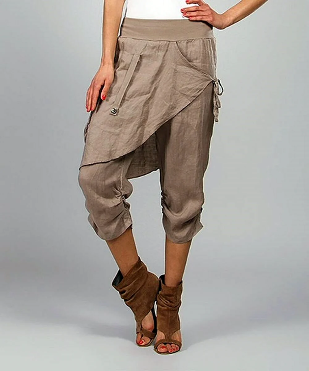 Брюки бохо валберис