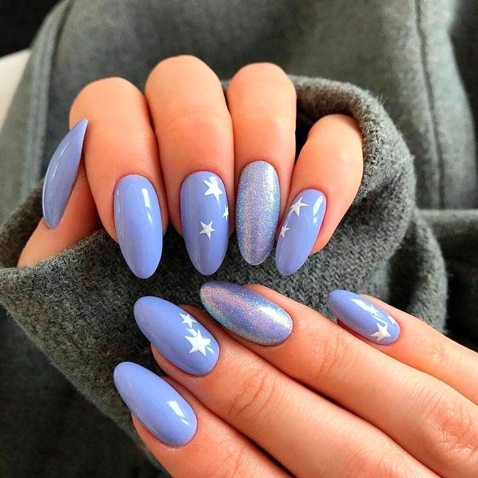 Маникюр зима