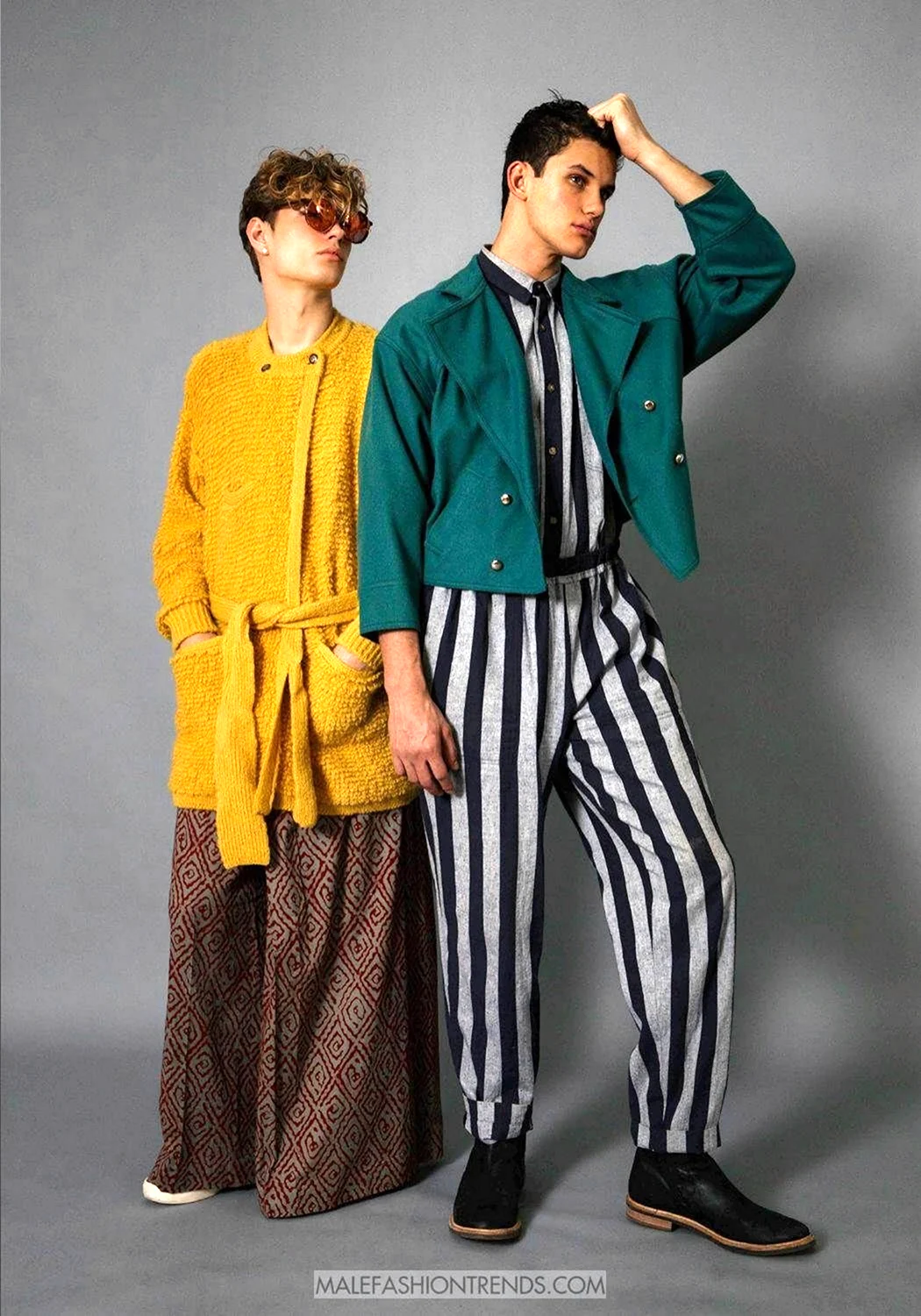 80е мода Америка мужская