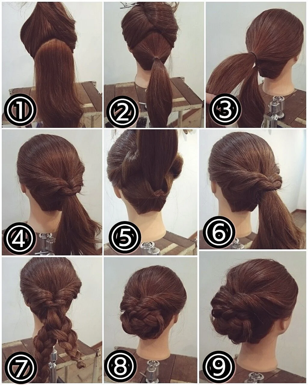 Прически пошагово