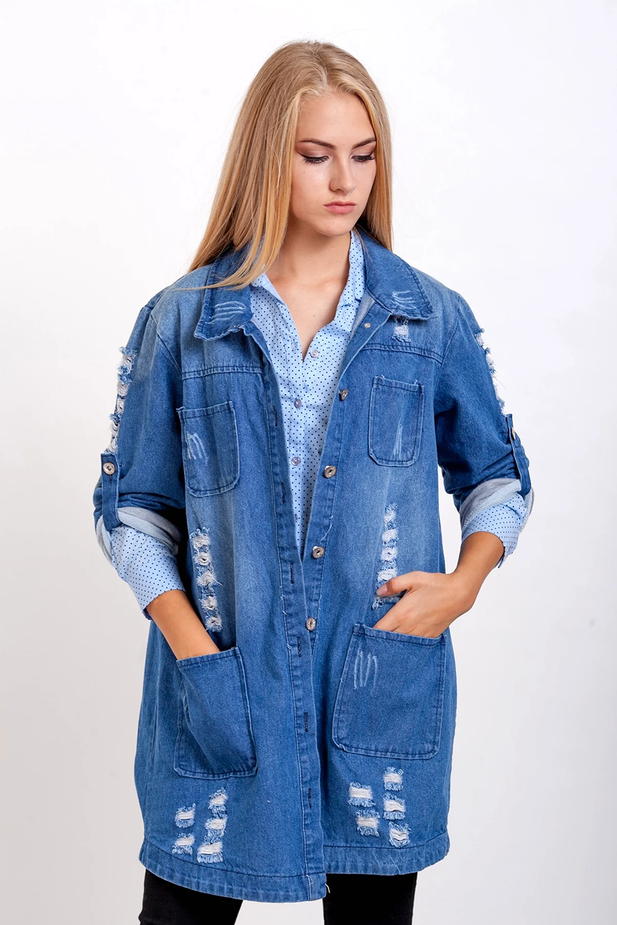 Валберис джинсовые кардиганы женские