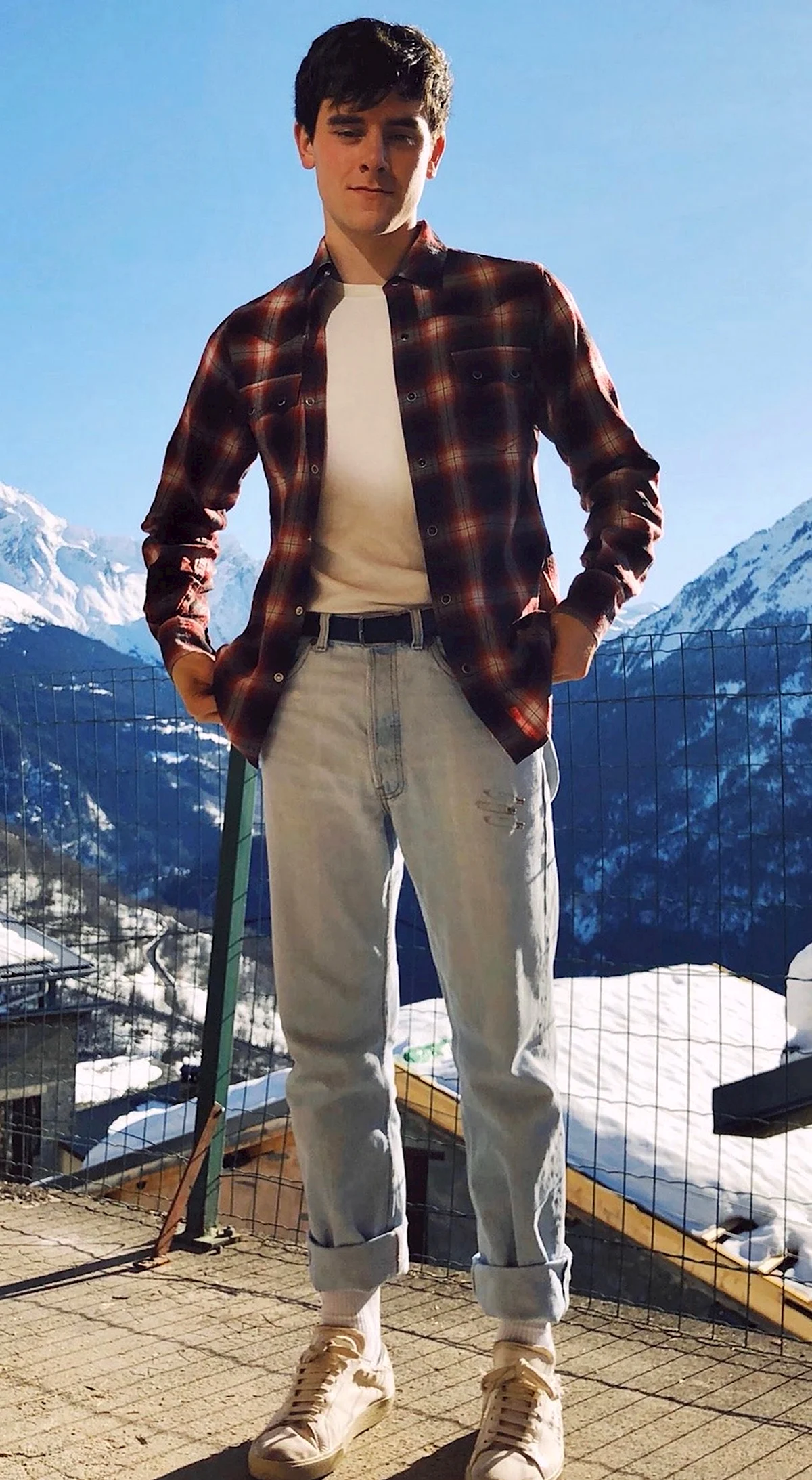 Мужская мода 80-х США