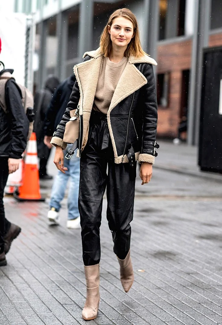 Дублёнка Fashion Street 2020