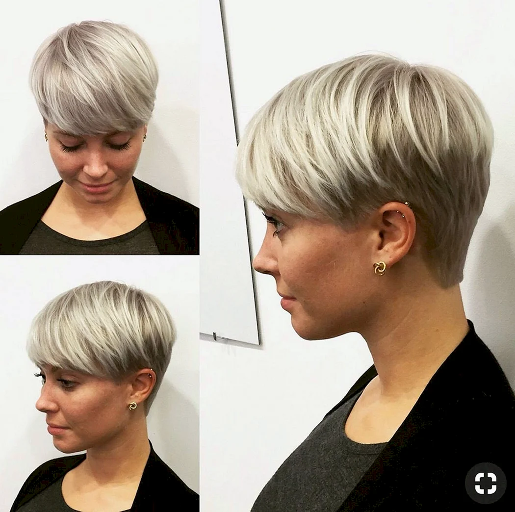 Стрижка Пикси-Боб шапочка