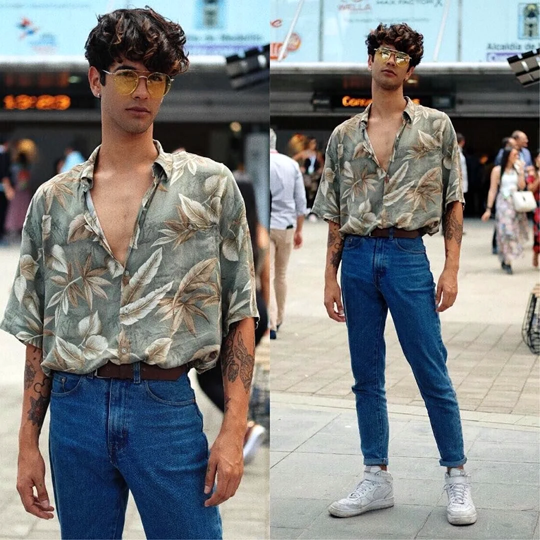 80е стиль Америка мужчины