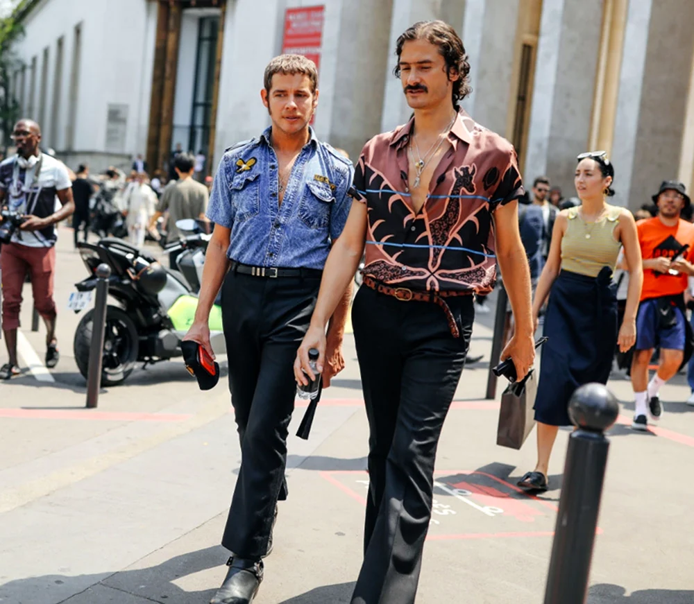 80е стиль Америка мужчины