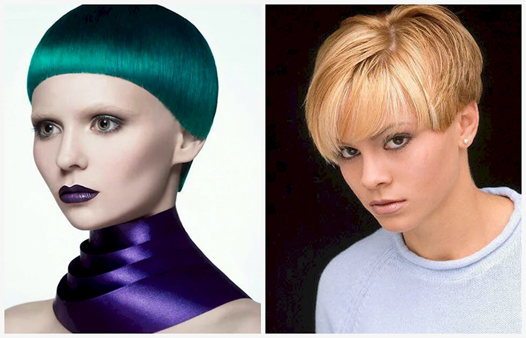 Стрижка шапочка