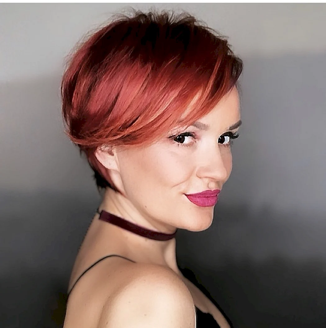 Стрижка Пикси-Боб рыжий