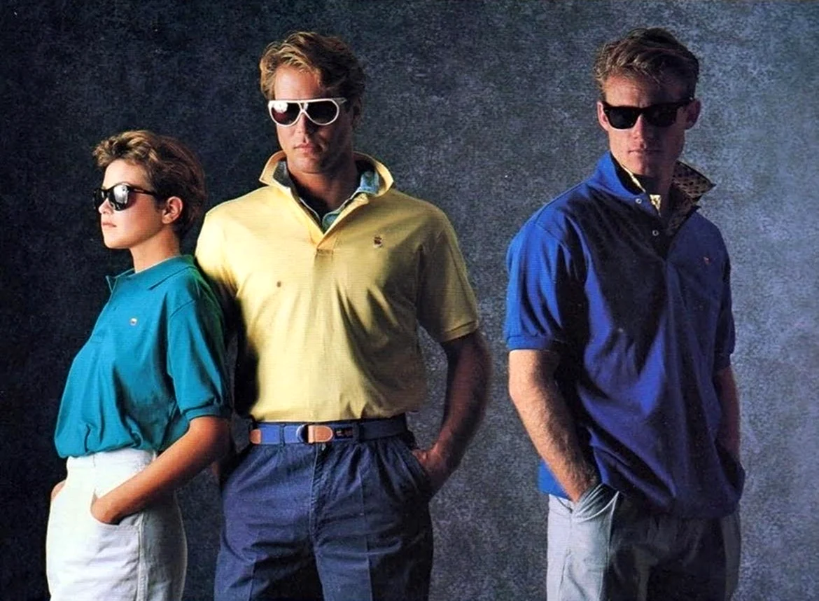 Мужская мода 80