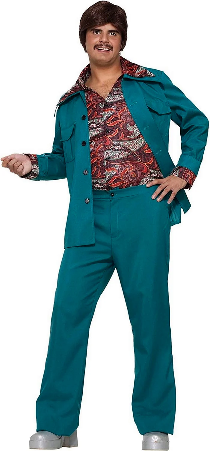 Костюм в стиле 80-х мужской