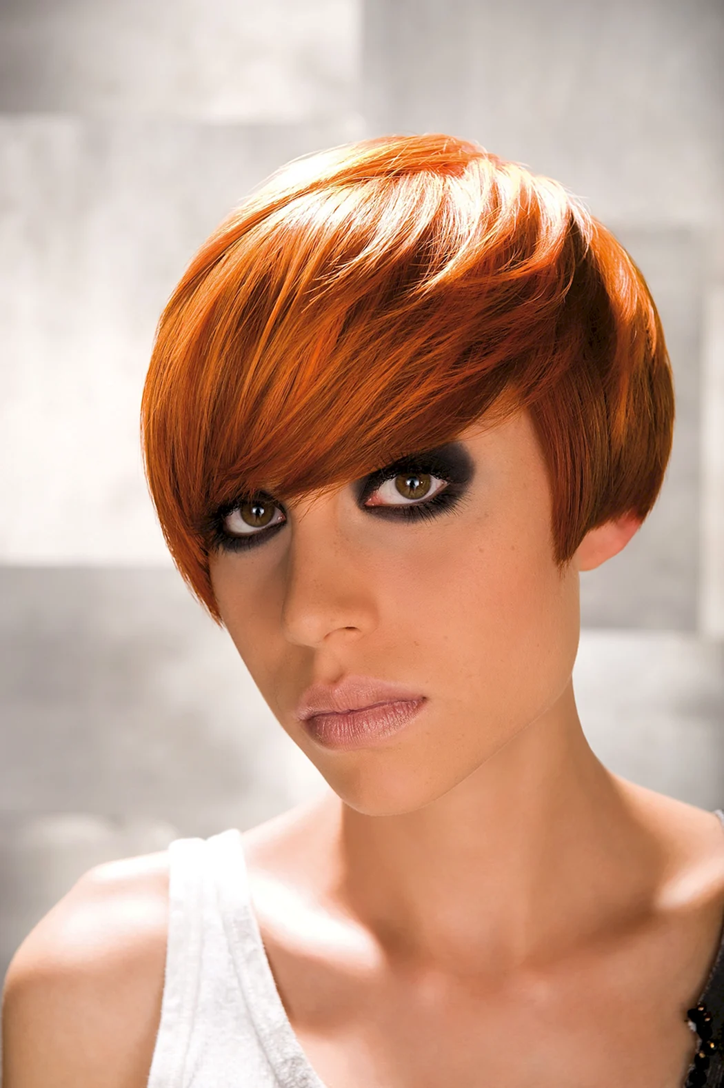 Прически на короткие рыжие волосы