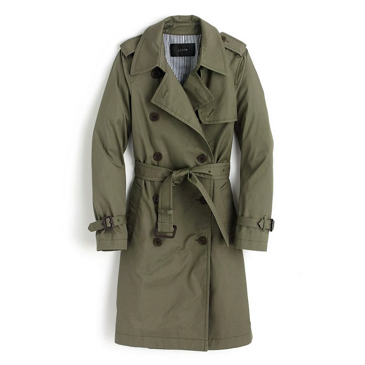 Тренч оливковый Zolo