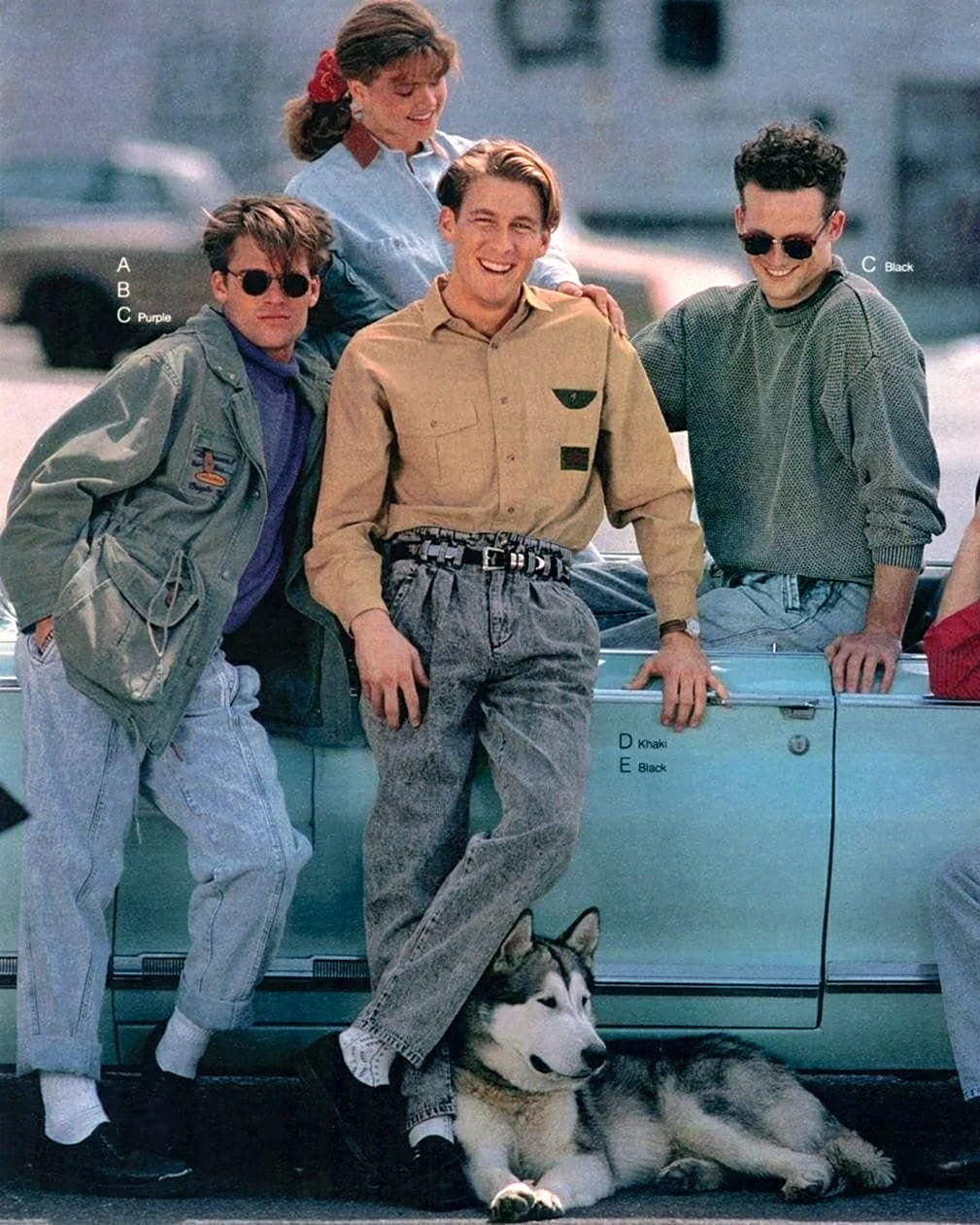 90е мода США