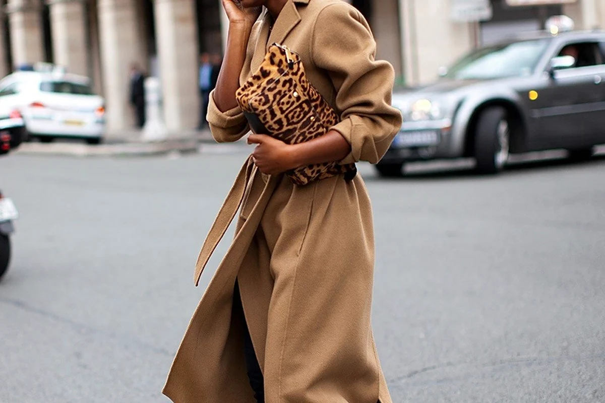 Пальто кэмел стрит стайл