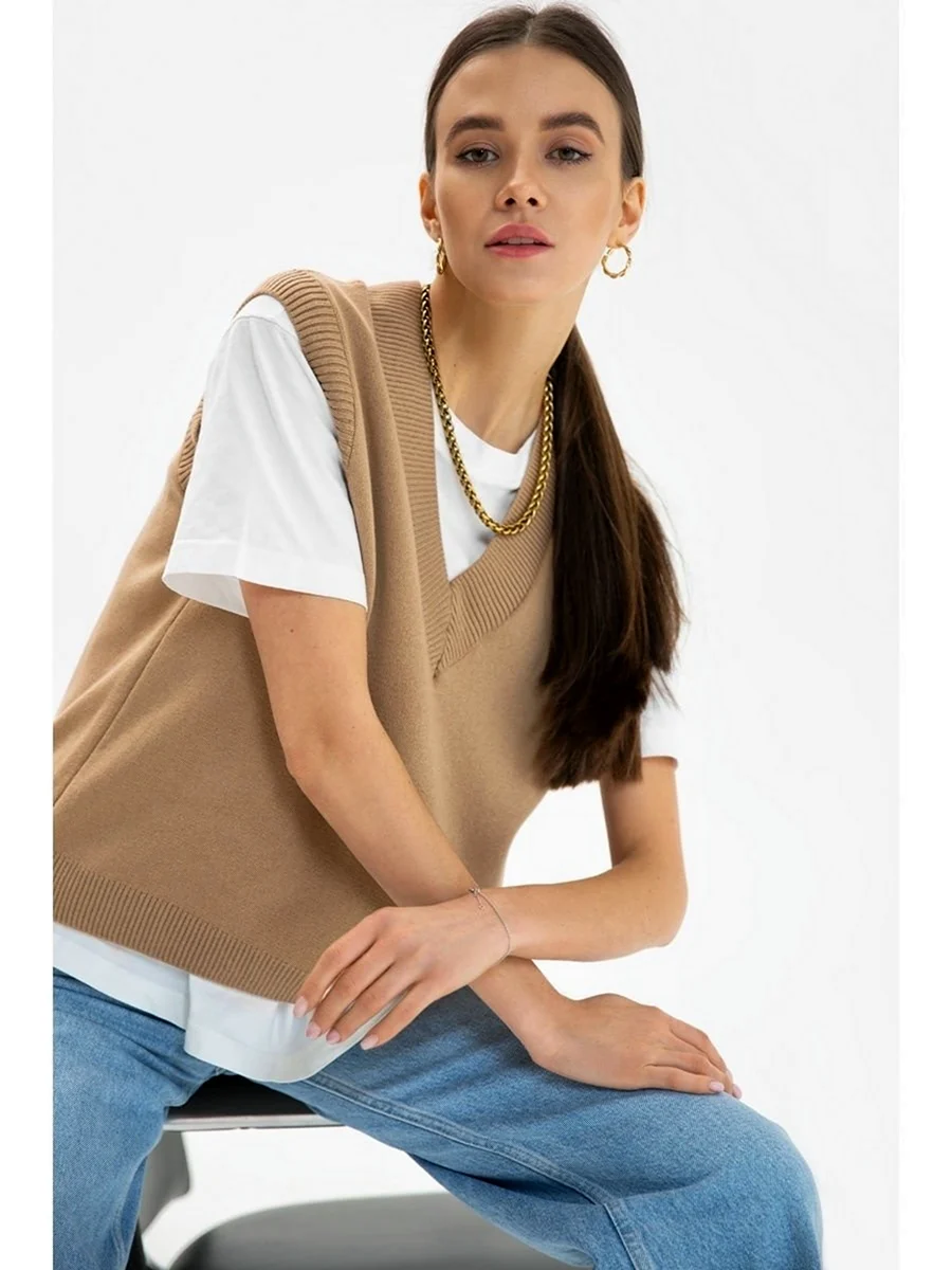 Жилет оверсайз