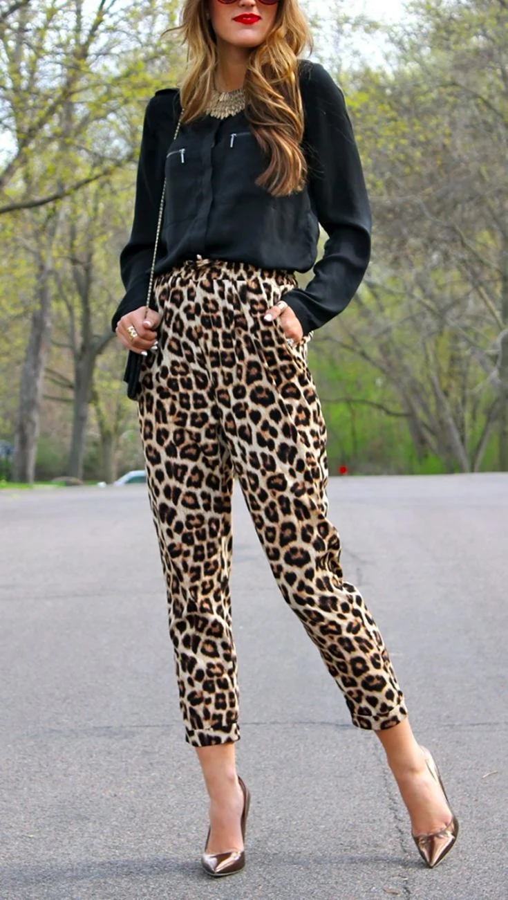 Образы с леопардовым принтом