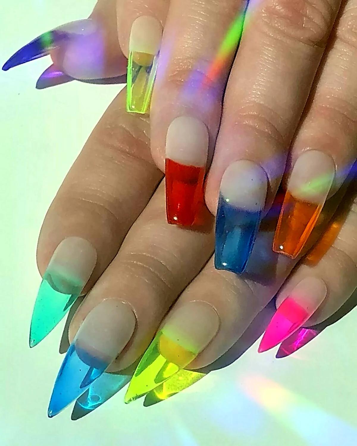 Радужный френч