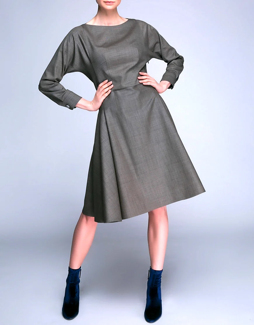 Платье из шерсти