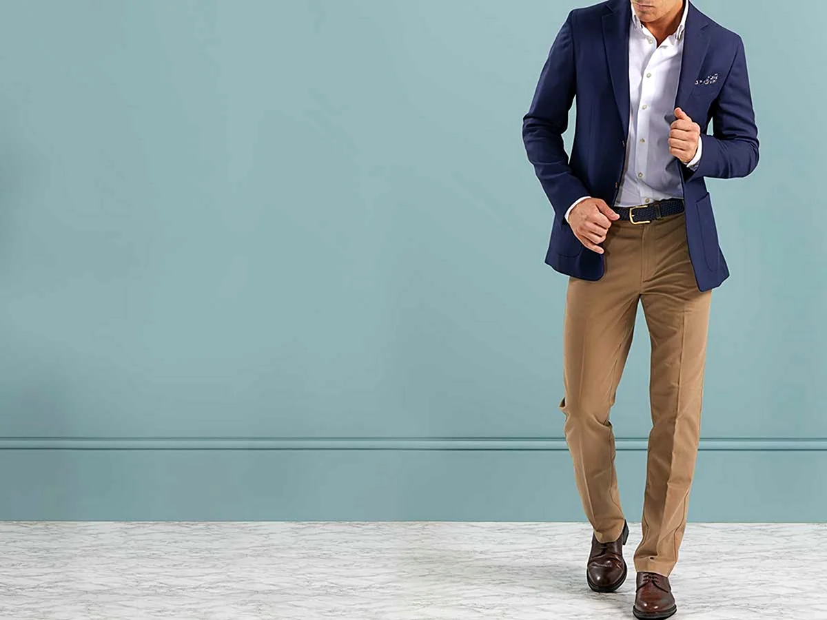 Стиль бизнес Кэжуал Business Casual