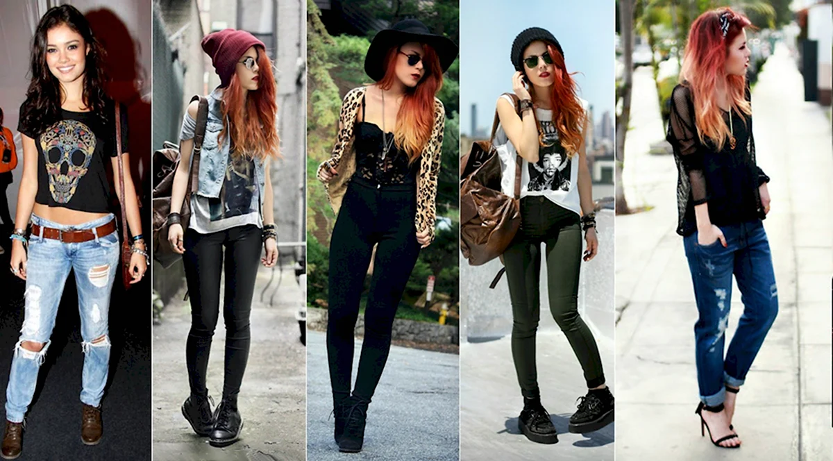 Рокерский лук для девушки