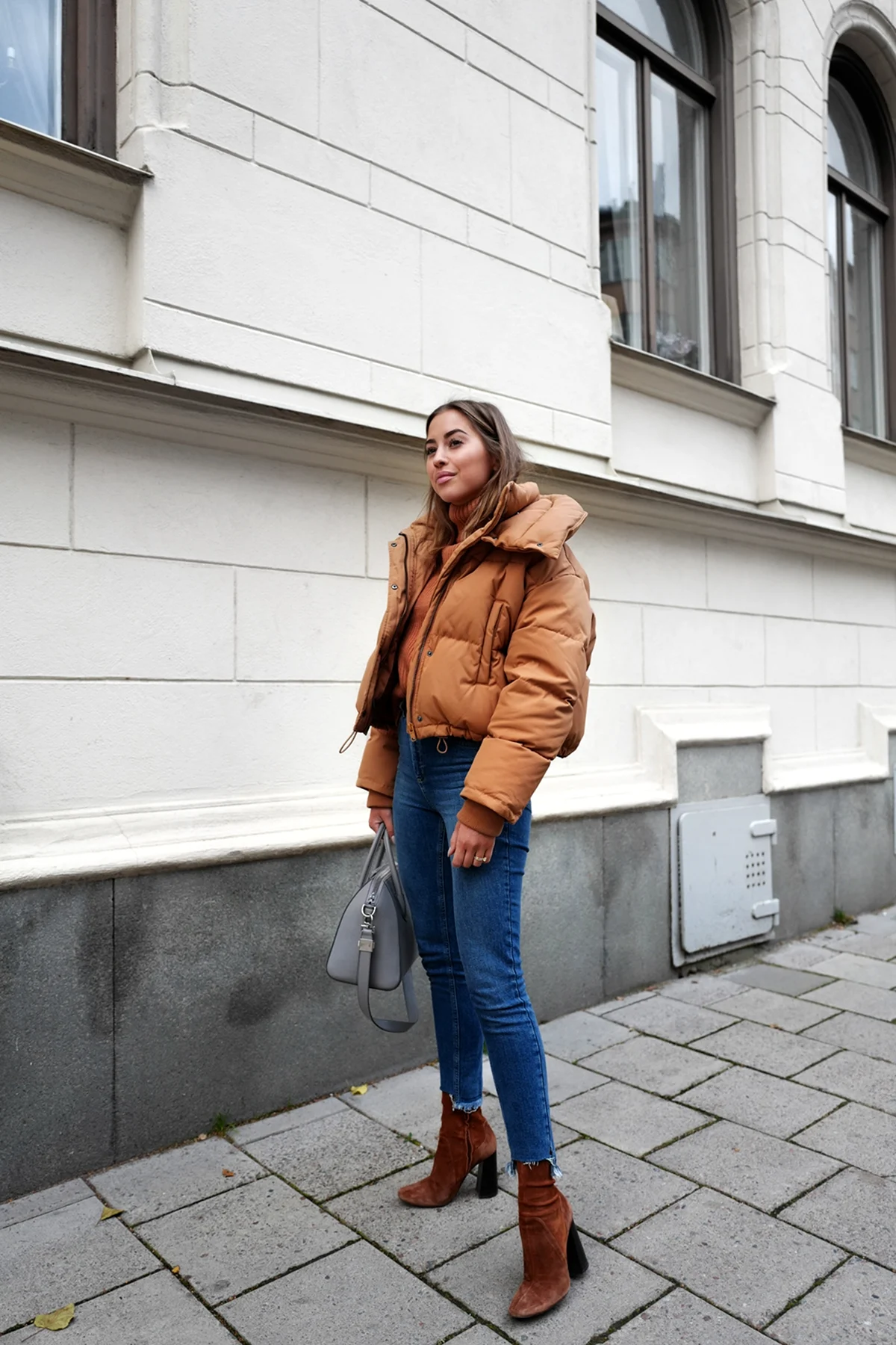 Ботильоны с курткой