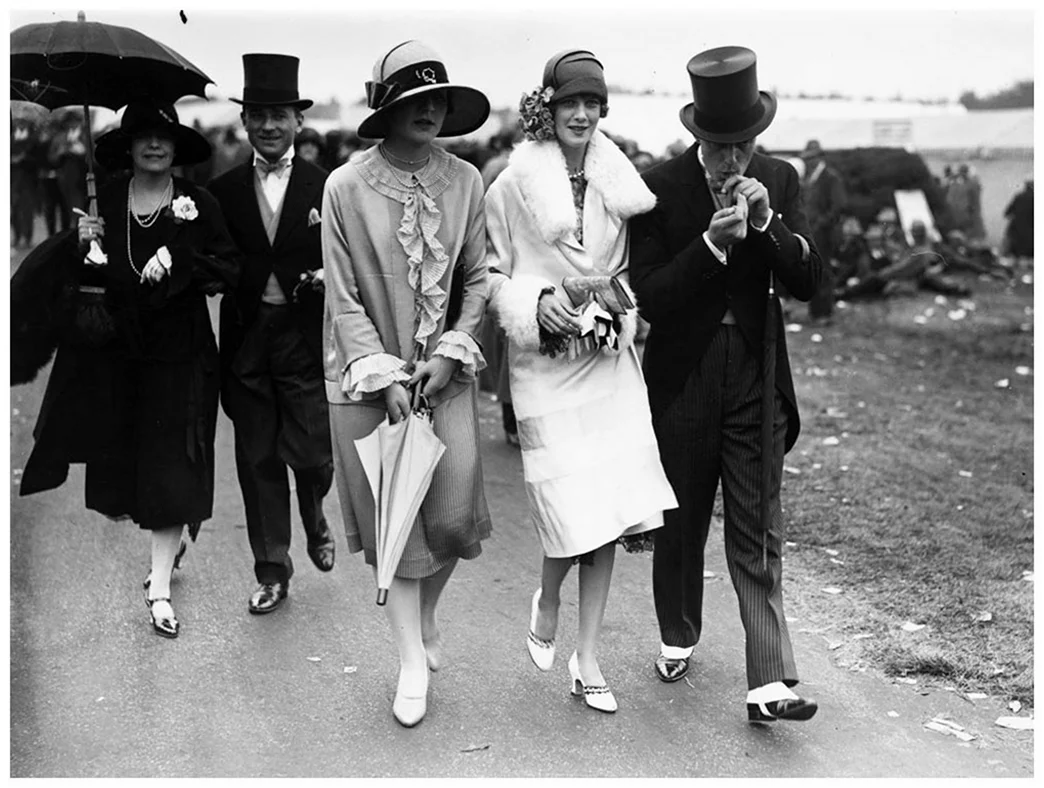 Англия 1920е мода