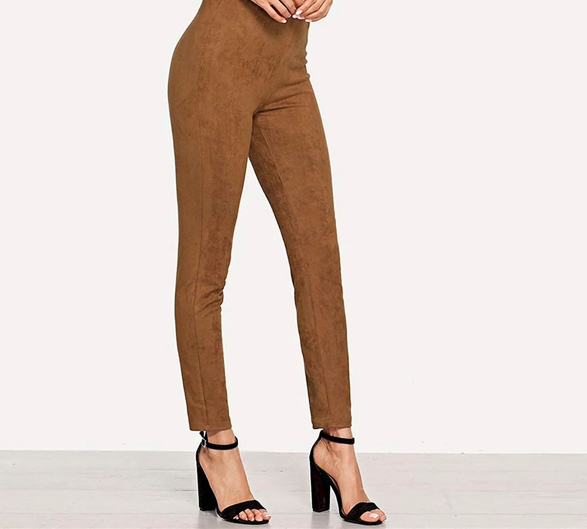 Замшевые брюки Zara