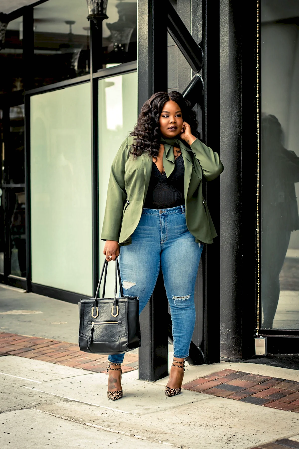 Кэжуал полные люди