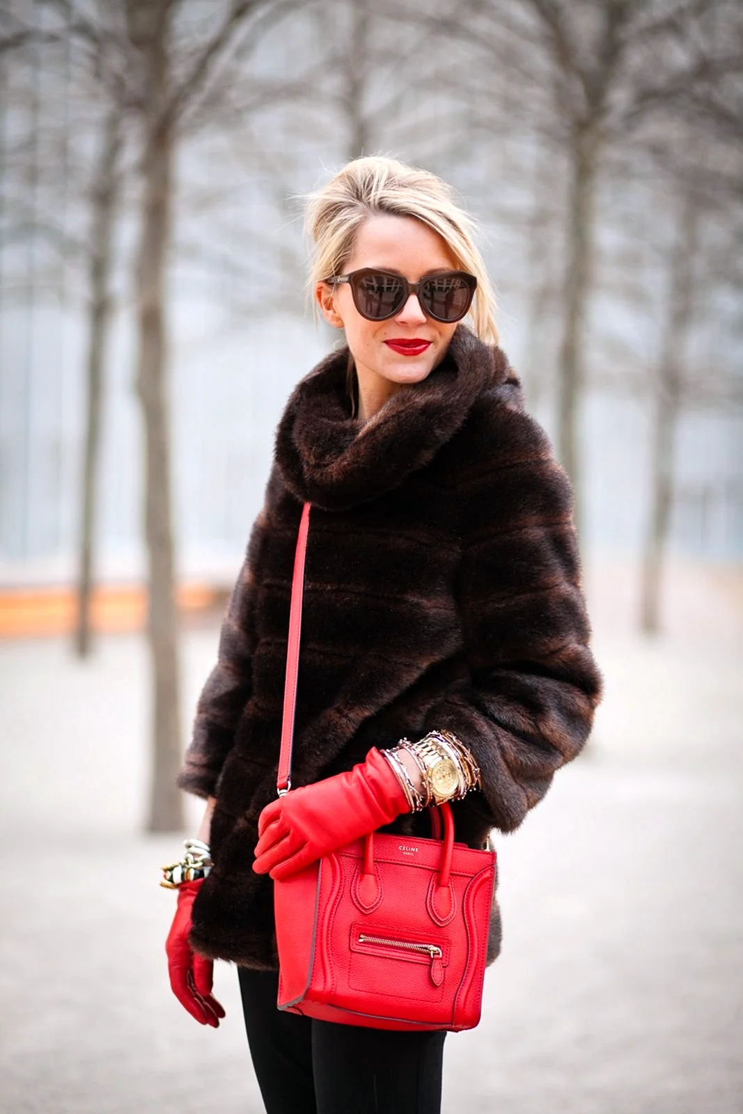 Сумка к шубе