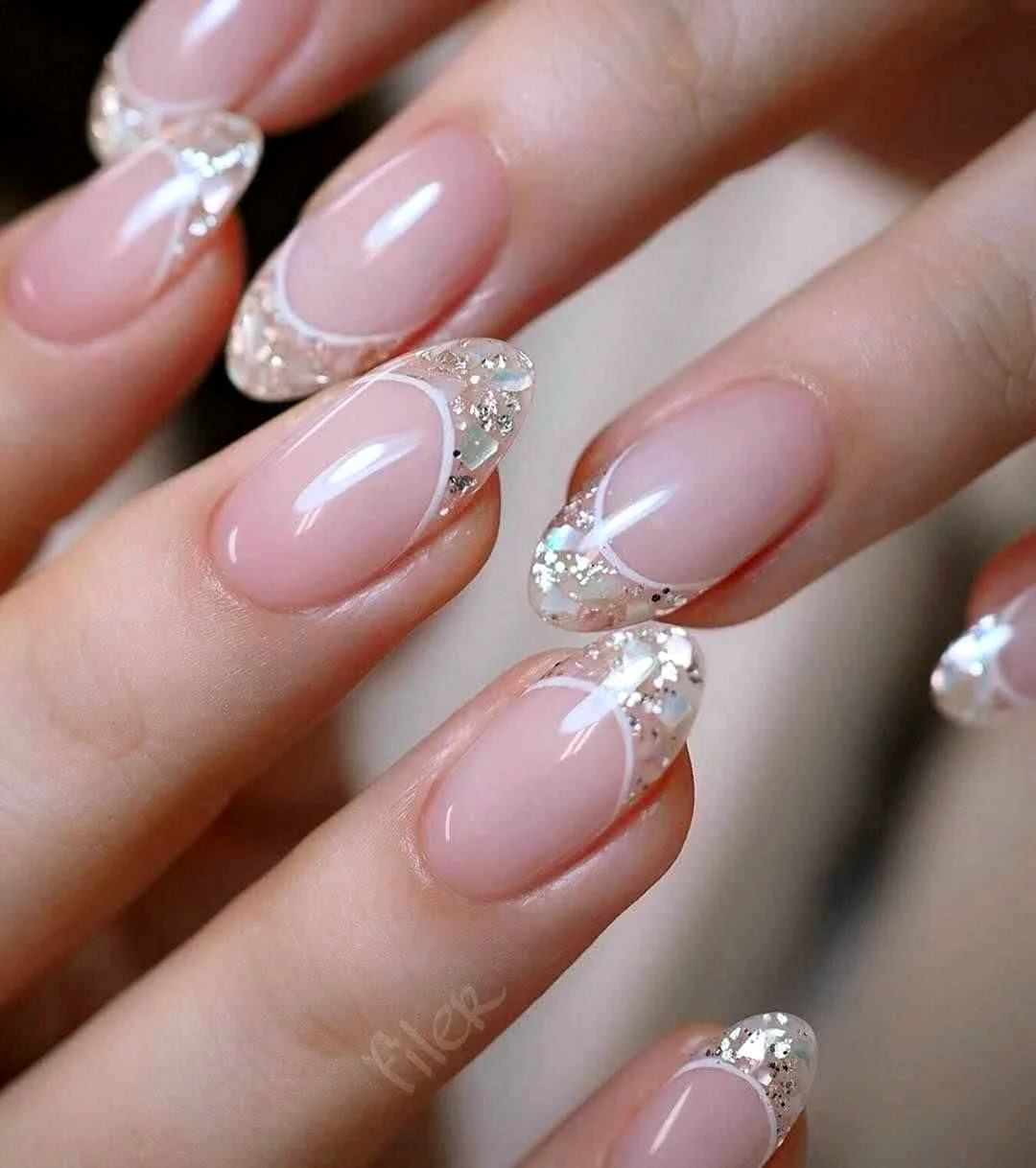 Красивые овальные ногти