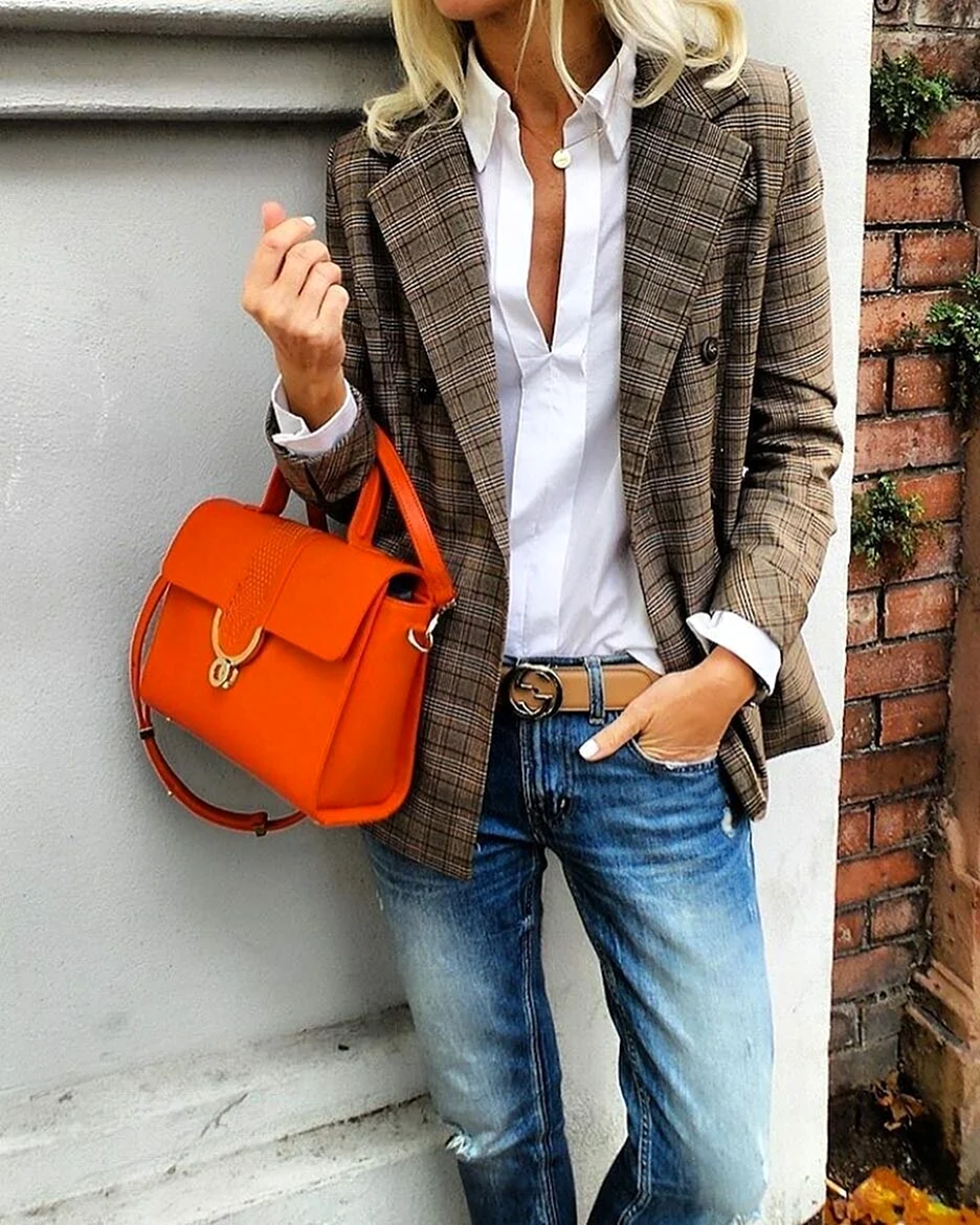 Стильные образы с пиджаком