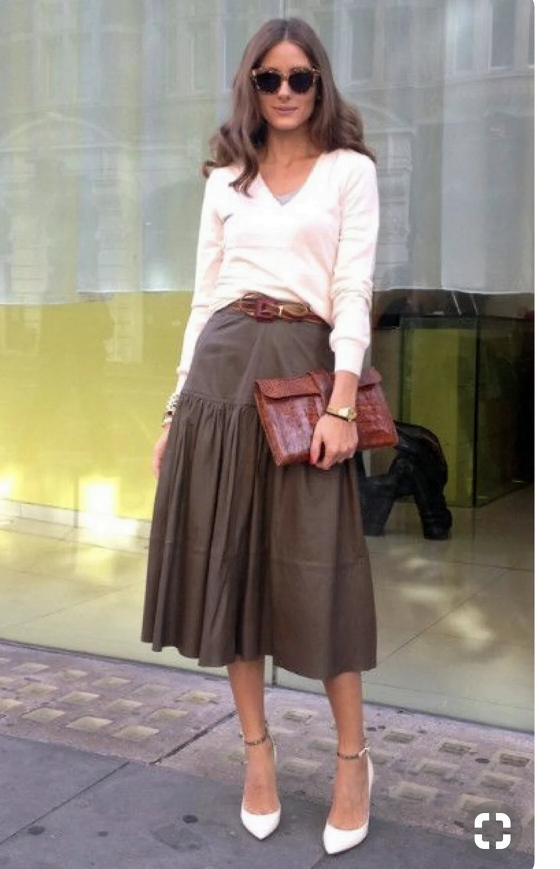 Оливия Палермо в миди