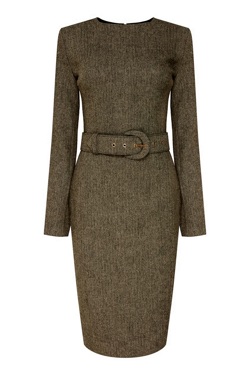 Офисные платья Alexander Terekhov шерсть